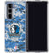NBA Dallas Mavericks Digi Camo Galaxy Z Fold5 5G Clear Case