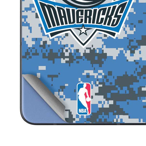 NBA Dallas Mavericks Digi Camo Galaxy Z Fold5 5G Skin