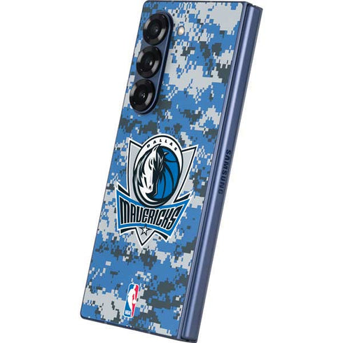 NBA Dallas Mavericks Digi Camo Galaxy Z Fold6 Skin