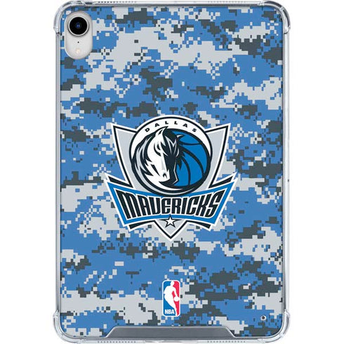 NBA Dallas Mavericks Digi Camo iPad 11th Gen (2025) Clear Case