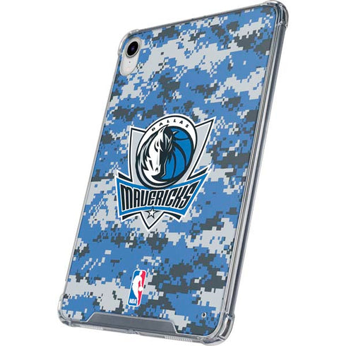 NBA Dallas Mavericks Digi Camo iPad 11th Gen (2025) Clear Case
