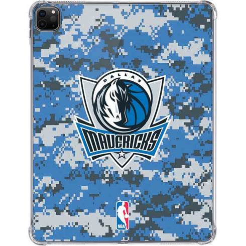 NBA Dallas Mavericks Digi Camo iPad Pro 11in (2024) Clear Case