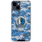 NBA Dallas Mavericks Digi Camo iPhone 15 Clear Case