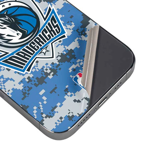 NBA Dallas Mavericks Digi Camo iPhone 15 Pro Max Skin
