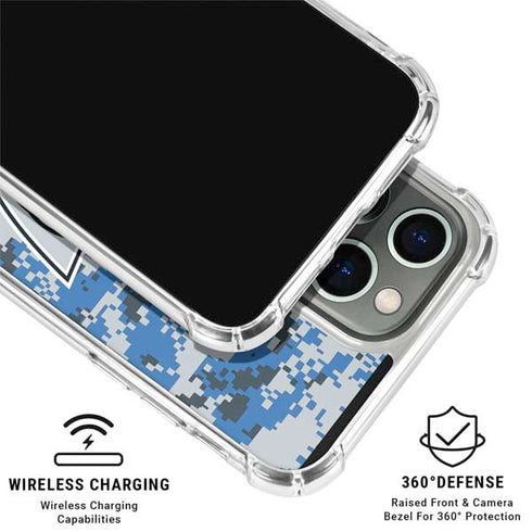 NBA Dallas Mavericks Digi Camo iPhone 16 Pro Clear Case
