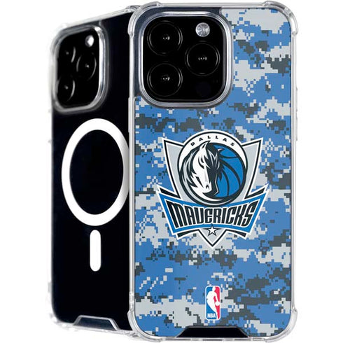 NBA Dallas Mavericks Digi Camo iPhone 16 Pro Max MagSafe Case