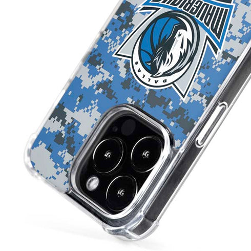 NBA Dallas Mavericks Digi Camo iPhone 16 Pro Max MagSafe Case