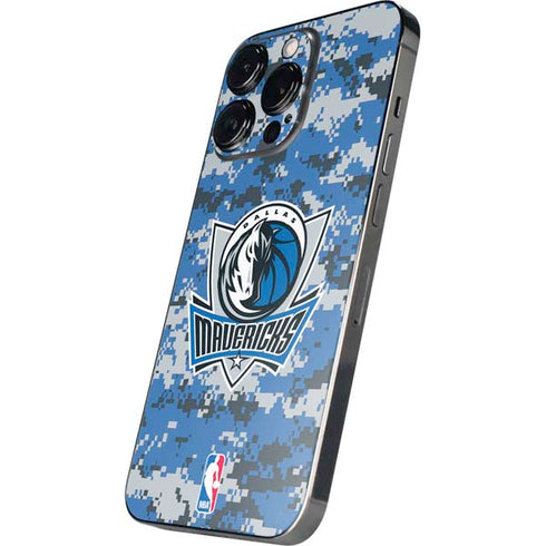 NBA Dallas Mavericks Digi Camo iPhone 16 Pro Skin