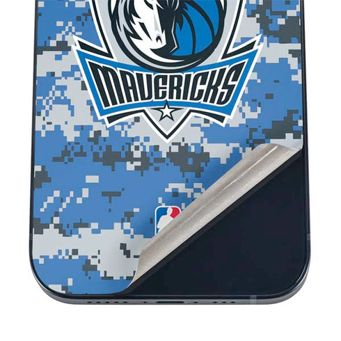NBA Dallas Mavericks Digi Camo iPhone 16 Skin