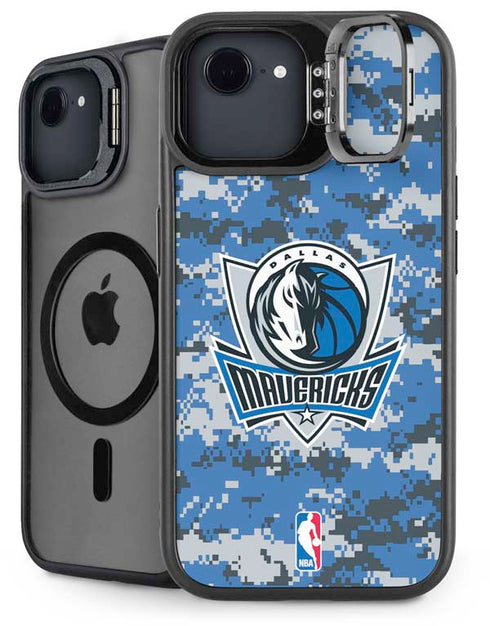 NBA Dallas Mavericks Digi Camo iPhone 16e Kickstand Case