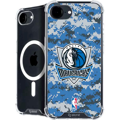 NBA Dallas Mavericks Digi Camo iPhone 16e MagSafe Case