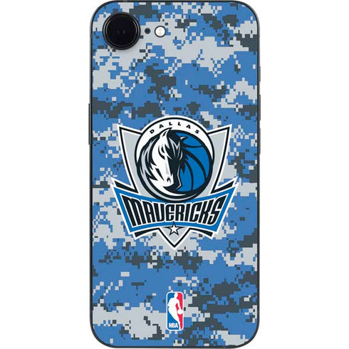 NBA Dallas Mavericks Digi Camo iPhone 16e Skin