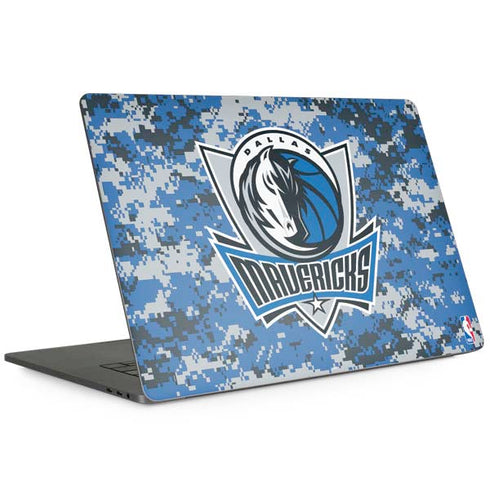NBA Dallas Mavericks Digi Camo MacBook Skins
