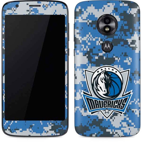 NBA Dallas Mavericks Digi Camo Moto E5 Play Skin