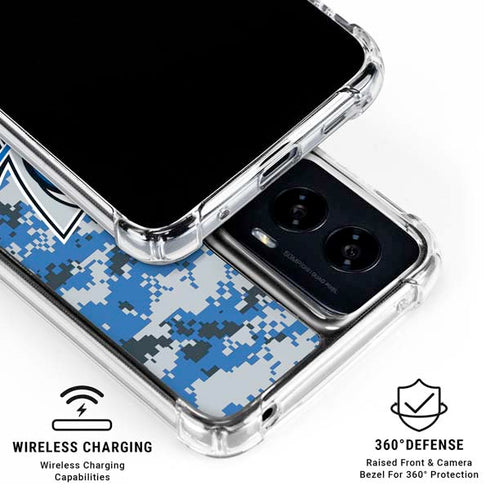 NBA Dallas Mavericks Digi Camo Moto G Power 5G (2024) Clear Case