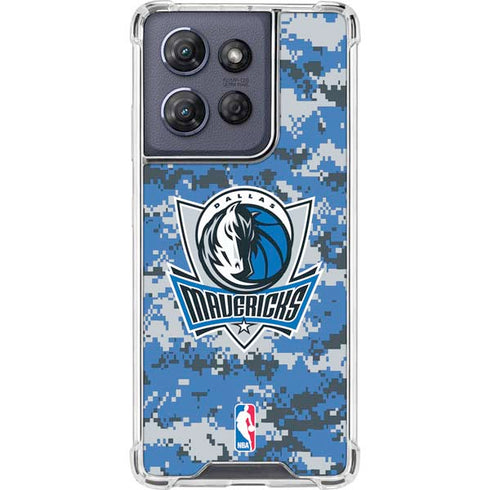 NBA Dallas Mavericks Digi Camo Moto G Power 5G (2025) Clear Case