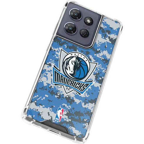 NBA Dallas Mavericks Digi Camo Moto G Power 5G (2025) Clear Case
