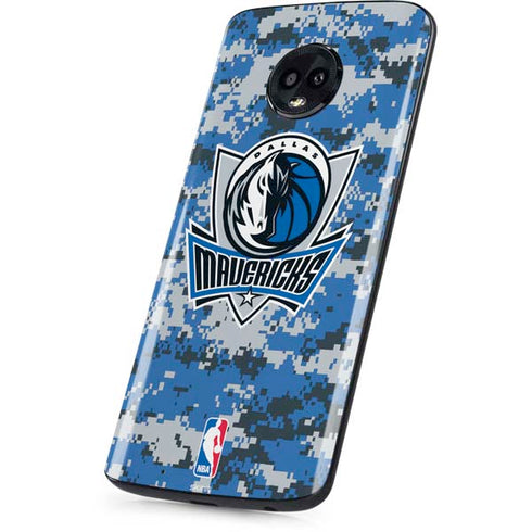 NBA Dallas Mavericks Digi Camo Moto G6 Skin