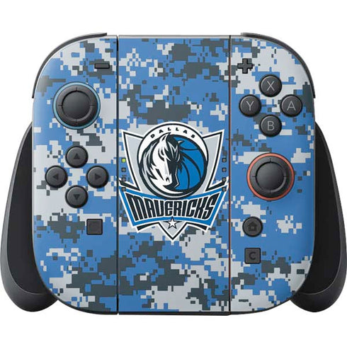 NBA Dallas Mavericks Digi Camo Nintendo Skins