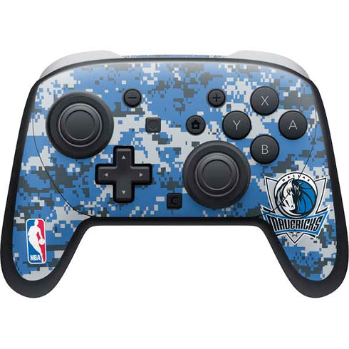 NBA Dallas Mavericks Digi Camo Nintendo Skins