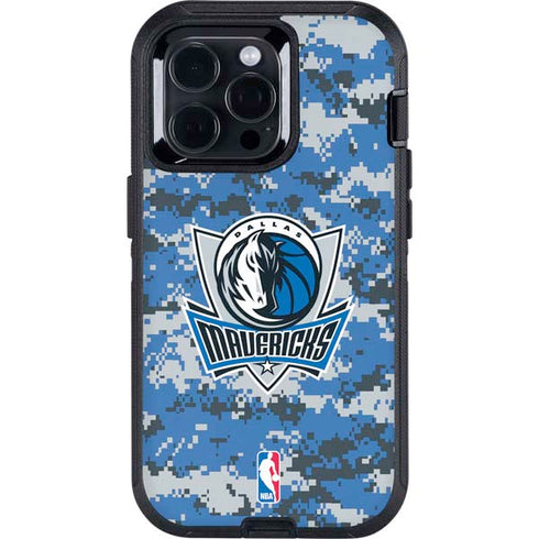 NBA Dallas Mavericks Digi Camo Otterbox Defender iPhone Skin