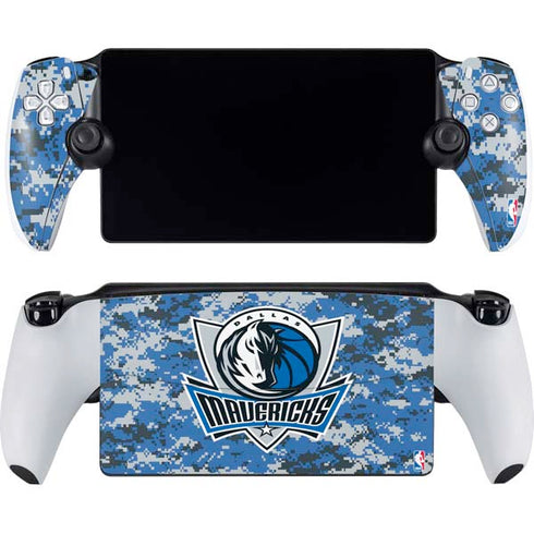 NBA Dallas Mavericks Digi Camo PlayStation PS5 Skins