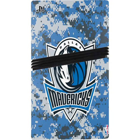 NBA Dallas Mavericks Digi Camo PS5 Pro Bundle Skin