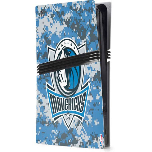 NBA Dallas Mavericks Digi Camo PlayStation PS5 Skins
