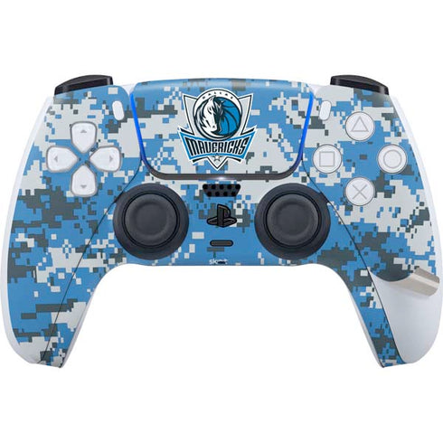 NBA Dallas Mavericks Digi Camo PS5 Pro Disk Bundle Skin