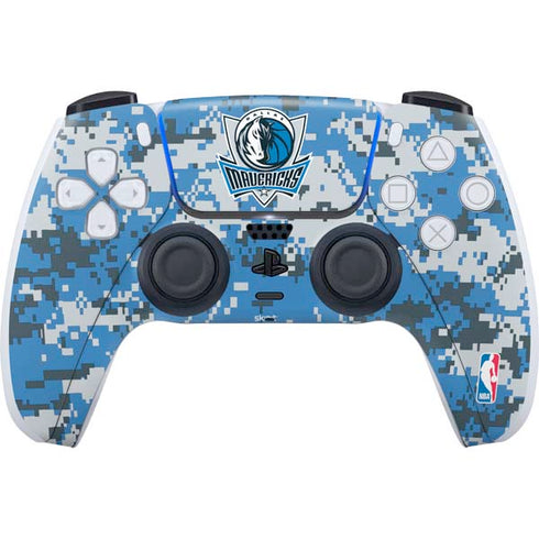 NBA Dallas Mavericks Digi Camo PlayStation PS5 Skins