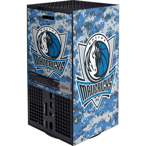 NBA Dallas Mavericks Digi Camo XBox Series X Digital Edition Bundle Skin
