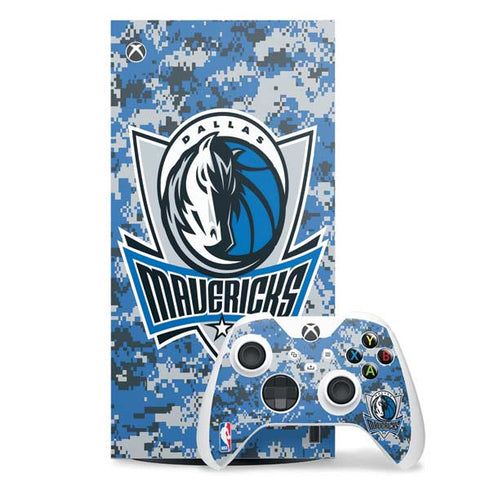 NBA Dallas Mavericks Digi Camo Xbox Series X Skins