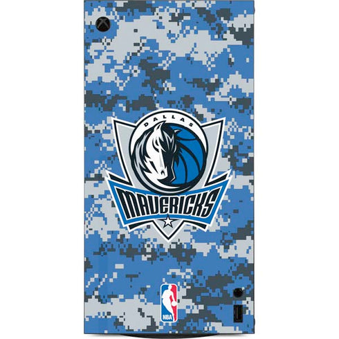 NBA Dallas Mavericks Digi Camo XBox Series X Digital Edition Console Skin