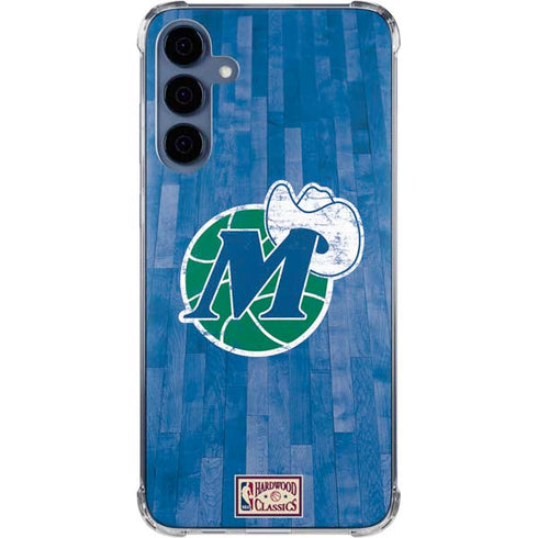 NBA Dallas Mavericks Hardwood Classics Galaxy A55 5G Clear Case