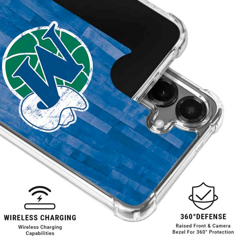 NBA Dallas Mavericks Hardwood Classics Galaxy S26 Plus Clear Case
