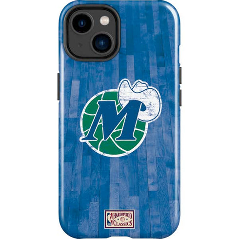 NBA Dallas Mavericks Hardwood Classics iPhone 15 Impact Case
