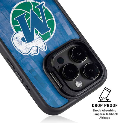 NBA Dallas Mavericks Hardwood Classics iPhone 15 Pro Max Kickstand Case