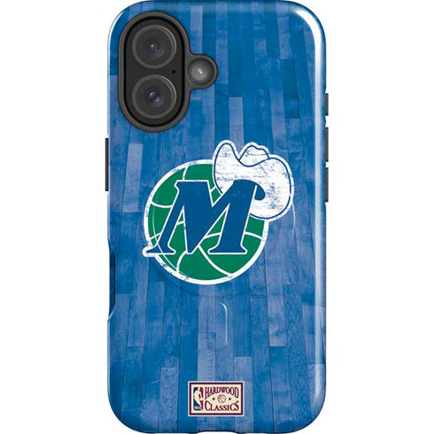 NBA Dallas Mavericks Hardwood Classics iPhone 16 Magsafe Impact Case