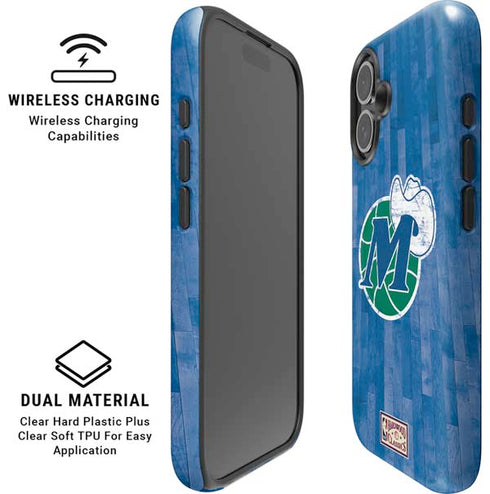 NBA Dallas Mavericks Hardwood Classics iPhone 16 Magsafe Impact Case