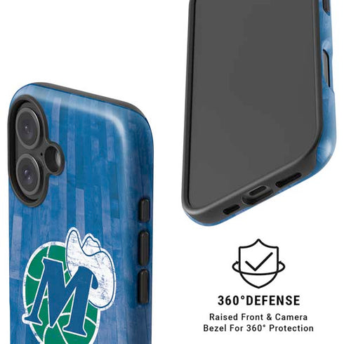 NBA Dallas Mavericks Hardwood Classics iPhone 16 Plus Magsafe Impact Case