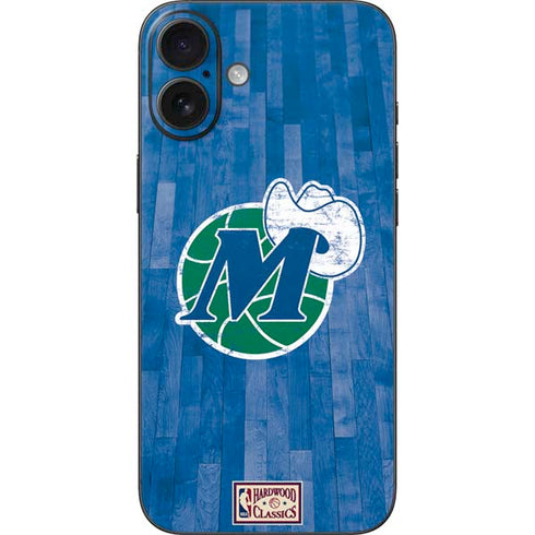 NBA Dallas Mavericks Hardwood Classics iPhone 16 Plus Skin