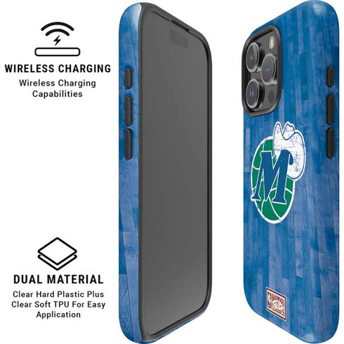 NBA Dallas Mavericks Hardwood Classics iPhone 16 Pro Magsafe Impact Case