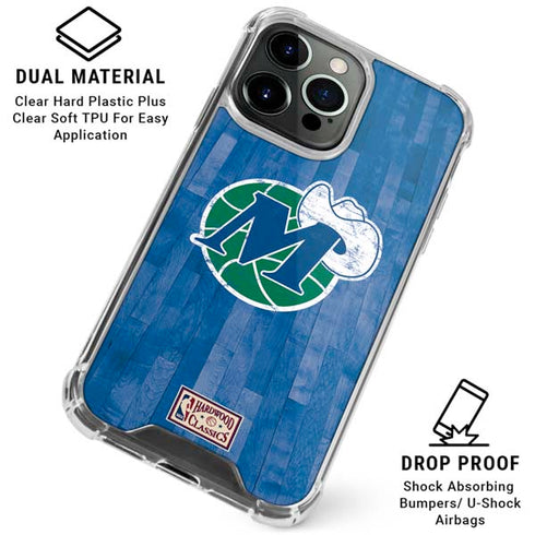 NBA Dallas Mavericks Hardwood Classics iPhone 16 Pro Max Clear Case