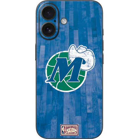 NBA Dallas Mavericks Hardwood Classics iPhone 16 Skin