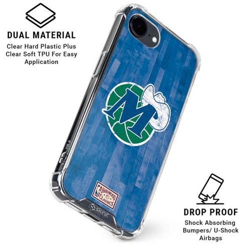 NBA Dallas Mavericks Hardwood Classics iPhone 16e Clear Case