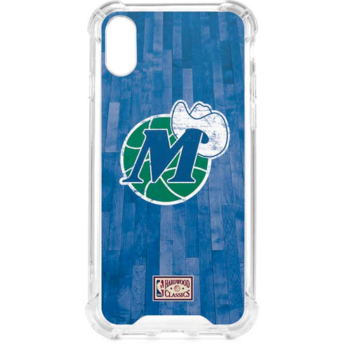 NBA Dallas Mavericks Hardwood Classics iPhone XS Clear Case