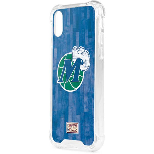 NBA Dallas Mavericks Hardwood Classics iPhone XS Clear Case