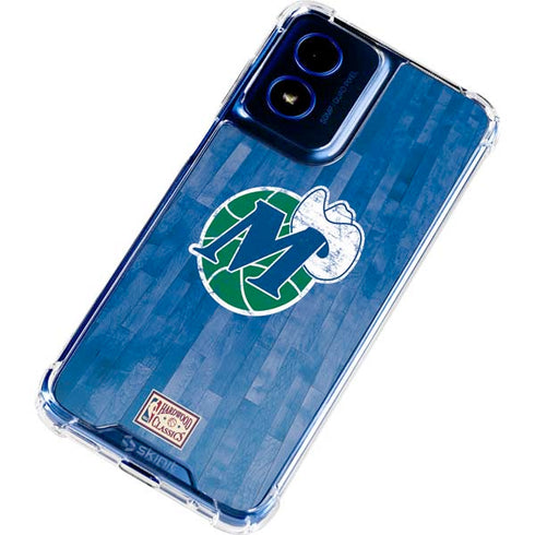 NBA Dallas Mavericks Hardwood Classics Moto G Play 4G (2024) Clear Case