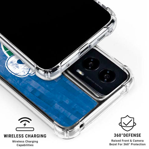 NBA Dallas Mavericks Hardwood Classics Moto G Power 5G (2024) Clear Case