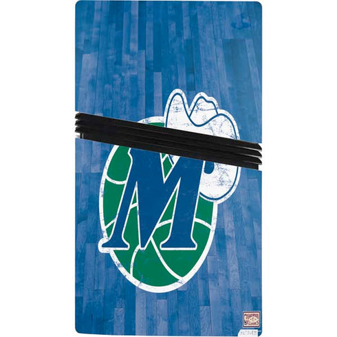 NBA Dallas Mavericks Hardwood Classics PS5 Pro Console Skin